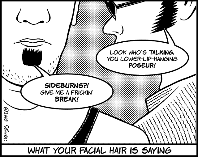 What your facial hair says about you